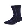 Men's Plus Size Argyle Stripe Knee-High Socks - Solid Colors for Autumn/Winter