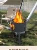 Traditional Smokeless Firewood Stove for Outdoor and Rural Use