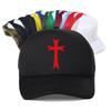 Templar Knight Seal Cross Mesh Baseball Cap Unisex Fashion Adjustable Snapback Hat Outdoor Casual Breathable Sun Hats