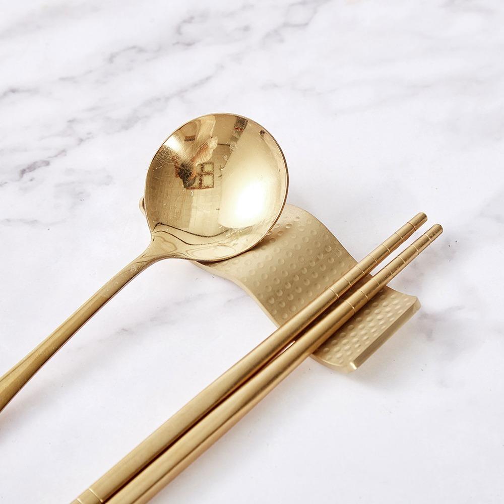 304 Stainless Steel Chopstick Holder DualUse Cutlery Holder Tableware Storage Rack  Dining Events