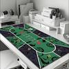 Texas Holdem Table Pad Portable Rubber Foam Poker Table Mouse Pad Keyboard Office Gaming Table Pad Gambling Players Game Layout