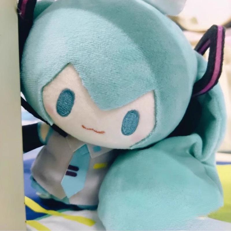 In Stock 15cm Hatsune Miku Plush Stuffed Toy Kagamine Len Rin Kawaii Figure Plush Doll Collection Model Ornament Toys Kid Gifts