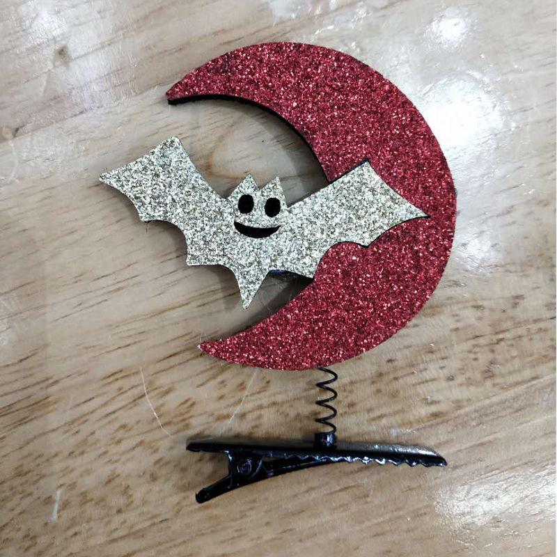 Halloween Hairpin Pumpkin Ghost Skull Buckle Headwear Festive Items PROM Party Props Small Gifts