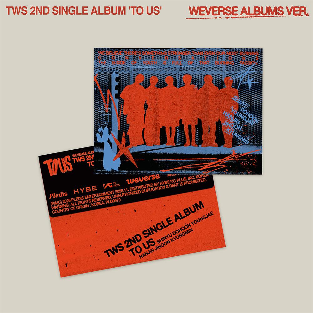 Pre-order Álbum del Segundo Single TWS TO US Versión Álbumes Weverse. Y COMPRAR POB