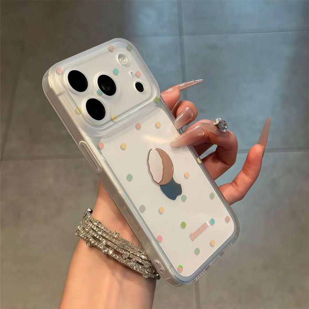 Puppy Compatible Camera Case for Apple iPhone 13 & 17 Pro Max - Soft Shell, Drop-proof, Integrated Camera Button