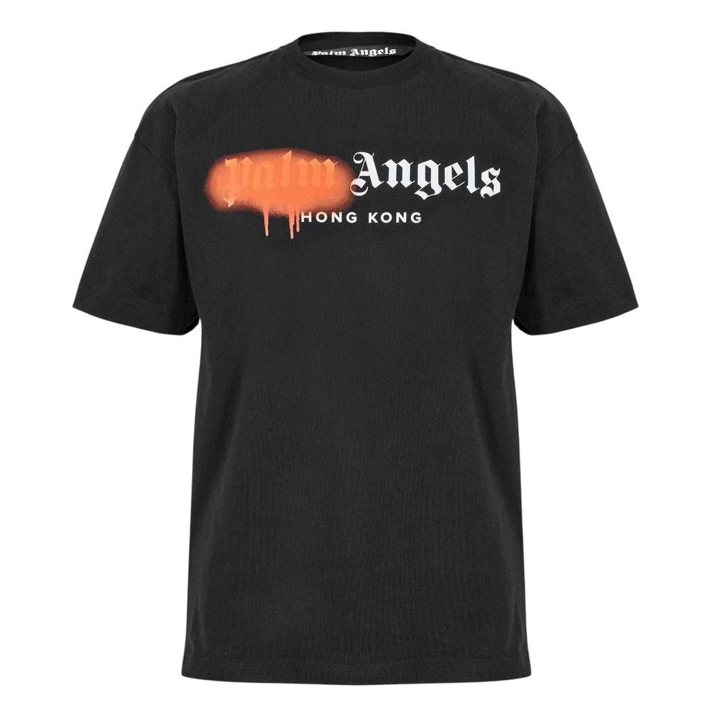 Palm Angels Unisex Erwachsenen Hong Kong Sprühfarbe T-Shirt