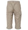 [Plus Size Specialist Mid] Casual Pants (Outdoor Products) OUTDOOR PRODUCTS Plus Size TC Weather Cargo Cropped Pants, Beige, Size 8L, Men's