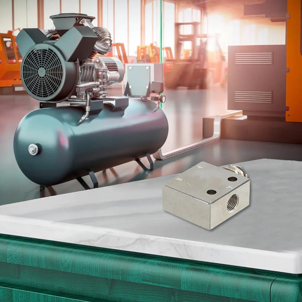 Directional Control Valve 3 Way Air Valve Industrial Valve System Pressure Control Valve For Mechanical Operation