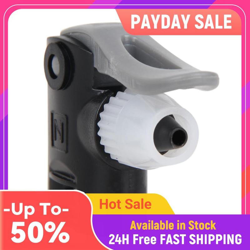 Bicycle Pump Nozzle Hose Adapter Schrader/ Dual Head Bike Inflator Air Nozzle Tip Head for MTB Road Bike Scooter
