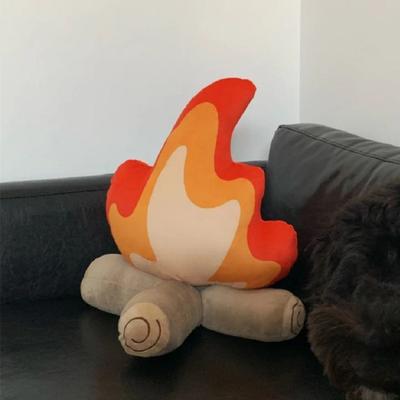 Simuliertes Lagerfeuer-Plüschkissen, vollständig gefüllt, hochelastische Flamme, Stofftier, Kinder, Erwachsene, Geburtstage, Weihnachten, Valentinstag, Geschenk, Raumdekoration