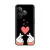 For Realme GT 6 GT 6T Case Black Silicone Luxury Bumper Cute Soft TPU Phone Cases For Realme GT6 5G Cover Shells Coque 6.78''