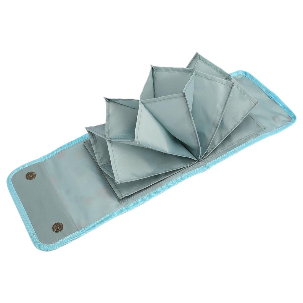 Organizér na pletací pomůcky Více přihrádek Přenosné pouzdro na uskladnění kruhových jehlic na pletení Pro háčkovací a řemeslné potřeby