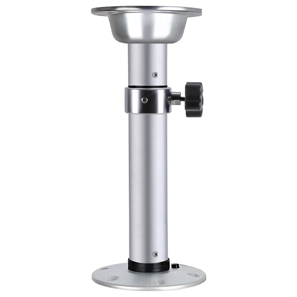 Detachable Aluminum Alloy Stand Base 3 Levels Telescoping Mounting Frame One-Leg Lifting System for Boat Yacht Motorhome Caravan