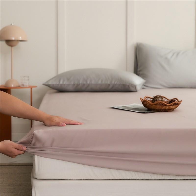 60S Tencel Bed Skirt Cover Single Piece Lightweight Luxury Cool Touch Mattress Protector