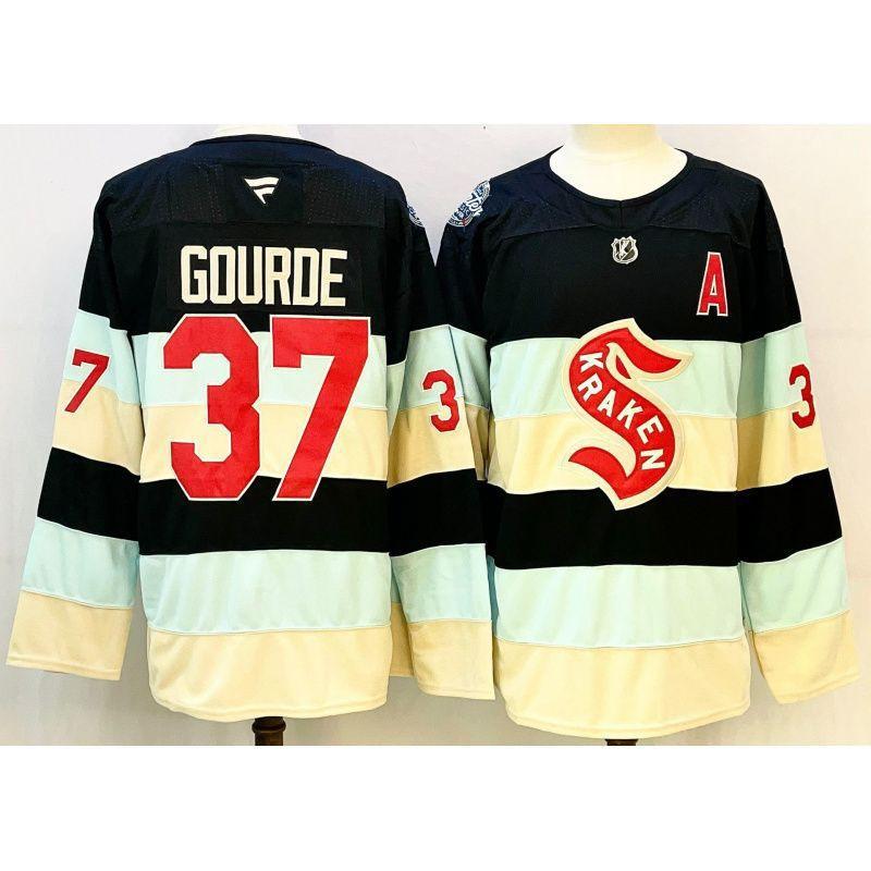 Mens NHL Team USA Hockey Jersey Premium Embroidered Retro Style Long Sleeve Sport Shirt