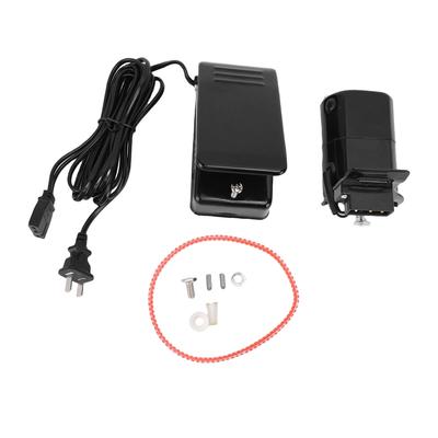 Sada motoru pro šicí stroj 100W 7000 ot./min Motor pro šicí stroj a nožní pedál s plynulou regulací rychlosti s řemenem