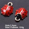 2pcs Fashion Animal Charm Enamel Lobster Rabbit Giraffe Stereoscopic DIY Pendant Charms For Jewelry Making Supplies Accessories