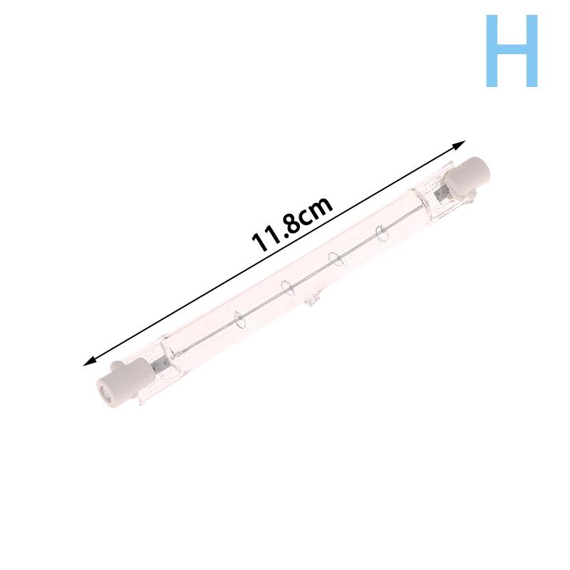 

Лампа 70-1000 Вт двухцокольная линейная R7S галогенная лампочка переменного тока 220-240 В бытовая декоративная R7S галогенная лампочка as the picture