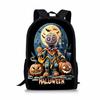 Excavator Printing Single Layer Rucksack for Male Plus Girls Best Gifts 2D Flat Comic Learner Bags for Youth Reliable Choice for Travel Needs