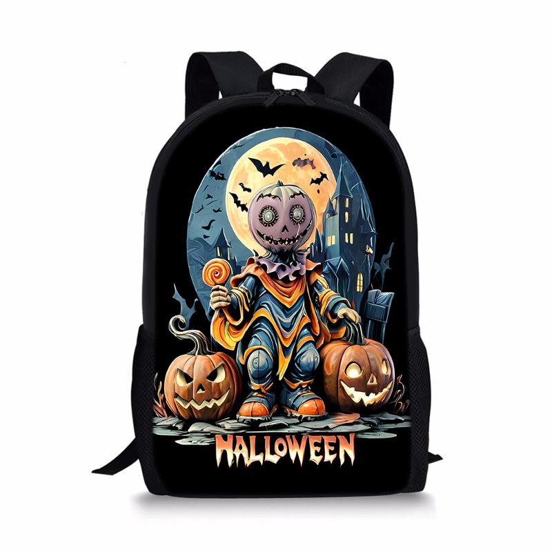 Excavator Printing Single Layer Rucksack for Male Plus Girls Best Gifts 2D Flat Comic Learner Bags for Youth Reliable Choice for Travel Needs