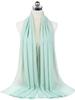 New Fashion Women Solid Chiffon Headscarf Ready To Wear Instant Hijab Scarf Muslim Shawl Islamic Hijabs Arab Wrap Head Scarves