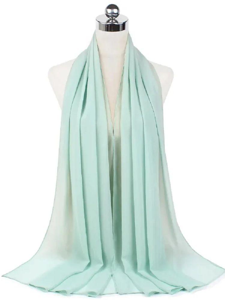 New Fashion Women Solid Chiffon Headscarf Ready To Wear Instant Hijab Scarf Muslim Shawl Islamic Hijabs Arab Wrap Head Scarves