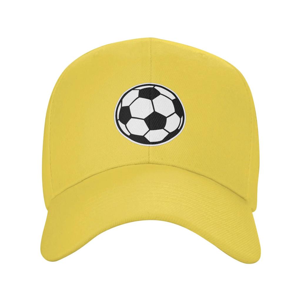 Unisex Baseball Hats Soccer Ball  Football Icon Outdoor Streetwear Summer Sports Baseball Caps Hip Hop Cap Casquette Hats
