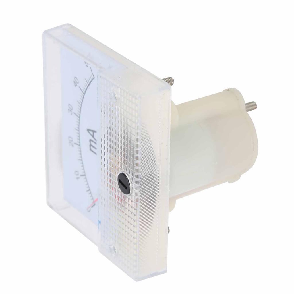 Pointer Ammeter DC Current Panel Meter High Accuracy Measuring Instrument 85C1 DC 0 50MA