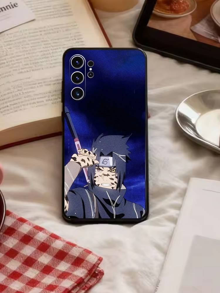 

Чехол для телефона P-Narutos K-Uchiha для Samsung S26, S25, S24, S23, S22, S21, S20, Ultra, Plus, FE Черный Мягкий Чехол Samsung S30Ultra5G
