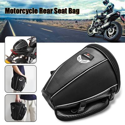 Multifunctional Reflective Motorcycle Bag Rear Seat Bag Case Shoulder Bag