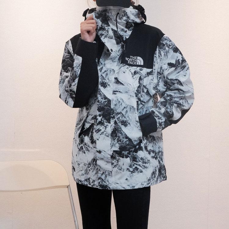 The North Face Novelty Gtx Mountain Jacket S Nutral Gray Unisex Korea Version NJ2GM51A