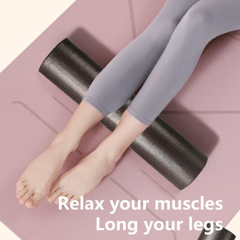 High Density Round Foams Rollers Exercise Foams Rollers for Pilates & Stretching Fitness Full Body Athletic Massage Tool
