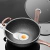 WUTUO 28cm Non-stick Frying Wok with Lid