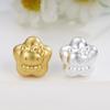 Sterling Silver 999 Hello Kitty Star Luck Bead Hand-Woven DIY Jewelry Accessories