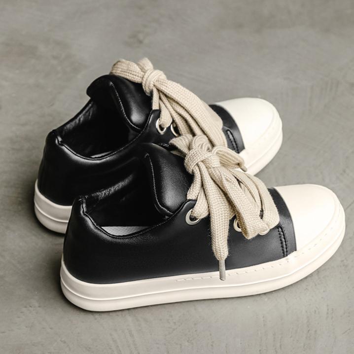 Sapatos de Designer Calçados Casuais Masculinos Tênis Masculino 2025 Novos Sapatos Casuais de Couro para Homem Sapatos Para Hombre Zapatos Casuales