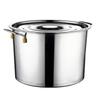Heavy-Duty Stainless Steel Stockpot with Lid