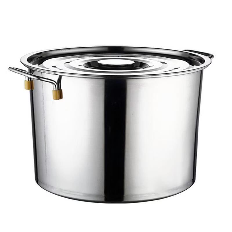 Heavy-Duty Stainless Steel Stockpot with Lid