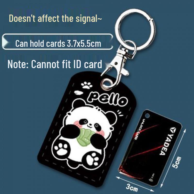 Mini Community Card Case Keychain - ICID Access Protective Sleeve & Bus/Elevator Holder
