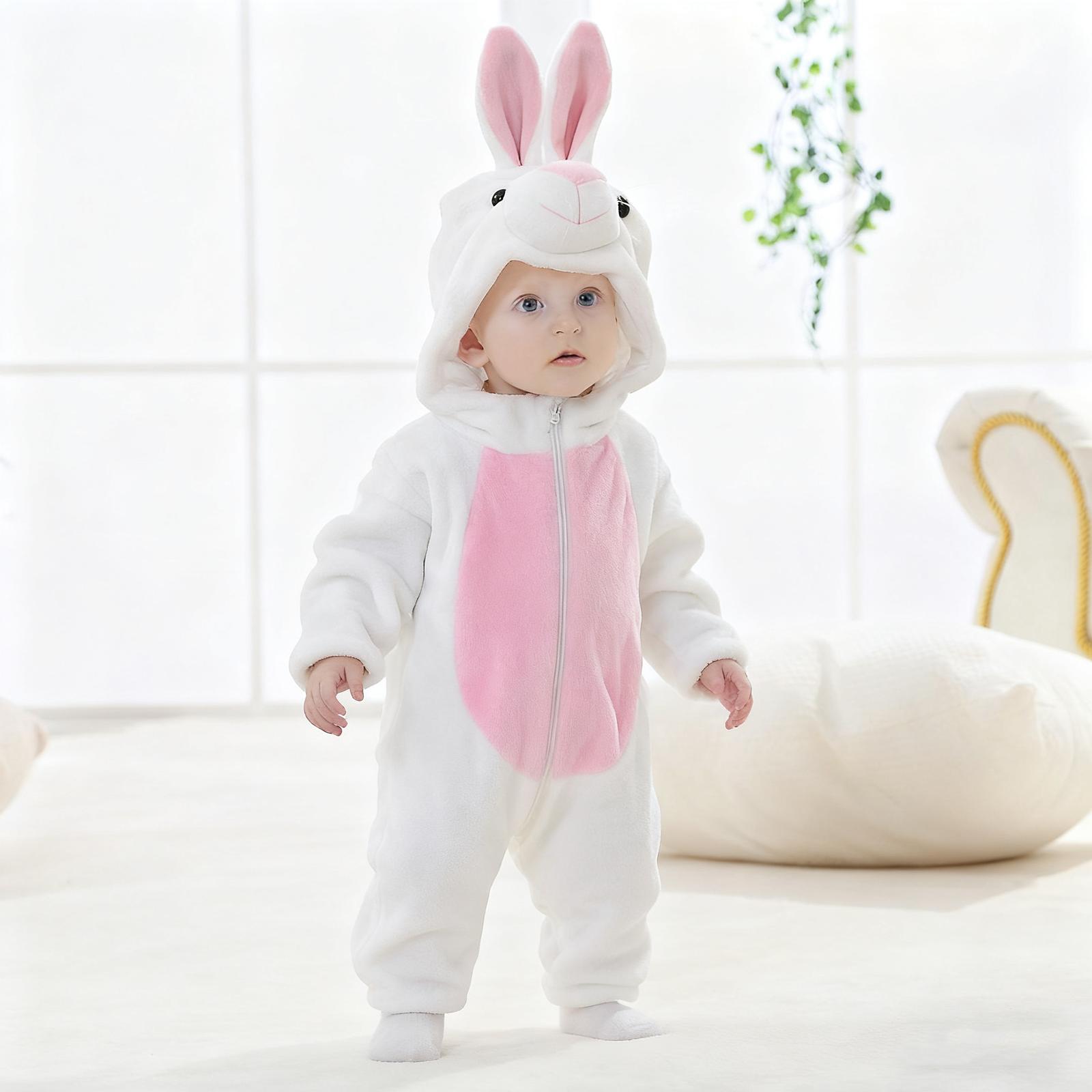 

Дитячий модний повсякденний флісовий комбінезон 80