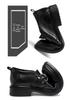 Men's Casual Business Crocodile Leather Shoes - Breathable Cowhide for Spring & Autumn