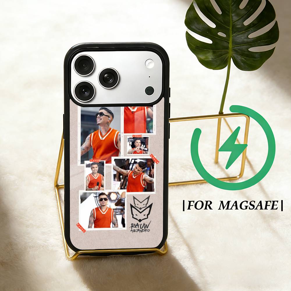 Singer R-Rauw Alejandro Phone Case For iPhone 17,16,15,14,13,12,Plus,Pro,Max For Magsafe Magnetic Wireless Charge