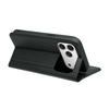 For iPhone 17 Pro Wallet Case Magnetic Closing PU Leather Phone Cover with Wrist Strap