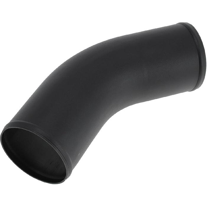 

4 OD 45 Degree Bend 6064 Aluminum Alloy Tube Intercooler Pipe Surface Blasting Air Intake Connection Hose W/Double Bead Roll 5.9 Length Black