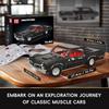 Mould King 10199 Muscle Car Building Set – An iconic car model for adults and children aged 14 and up, a realistic replica perfect for racing enthusia