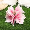 Bright Yellow Floral Hair Hairpin Light Polymer Barrettes for Women Beach Vacation Type Spring Accessories
