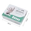 Pre-sized Frosted Ladder-Shaped Nail Tips - 100 Pcs, Thin & No Filing Needed