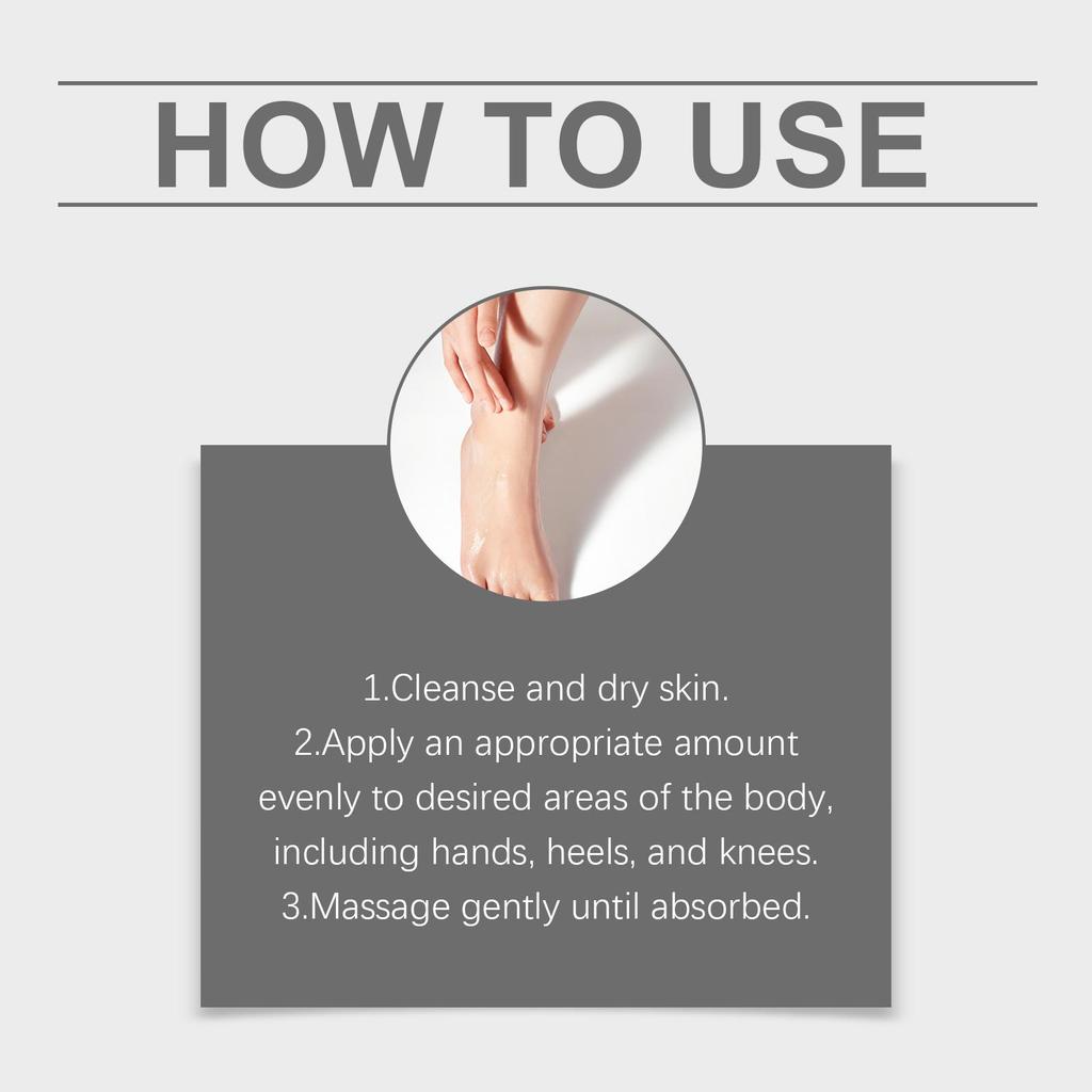 OceAura Moisturizing Hydrating Foot Cream - Enriched with Plant Extracts, Nourishes and Refreshes the Feet