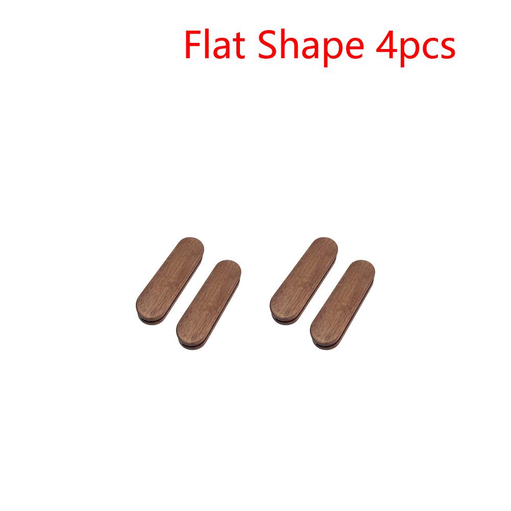 

4-10 шт. Ручка для сковороды барбекю из сапеле, Защита от ожогов, Изолированная ручка для сковороды, Портативная ручка для тарелки барбекю для соусника, сковороды для соте, сковороды для гриля