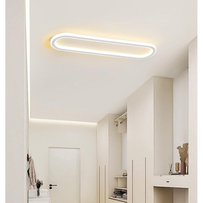Household Minimalist LED Ceiling Light Remote Control 3 Lighting Modes Corridor Ultra-thin Lighting Lamp