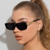 Luksusowe Małe Kwadratowe Okulary Przeciwsłoneczne Damskie Punk Vintage Prostokątne Okulary Słoneczne Oculos Feminino Okulary Słoneczne Lentes Gafas De Sol UV400
